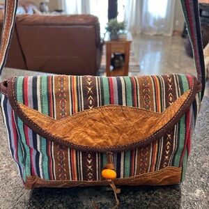 Handwoven/Handmade Crossbody or Shoulder Bag from Nepal